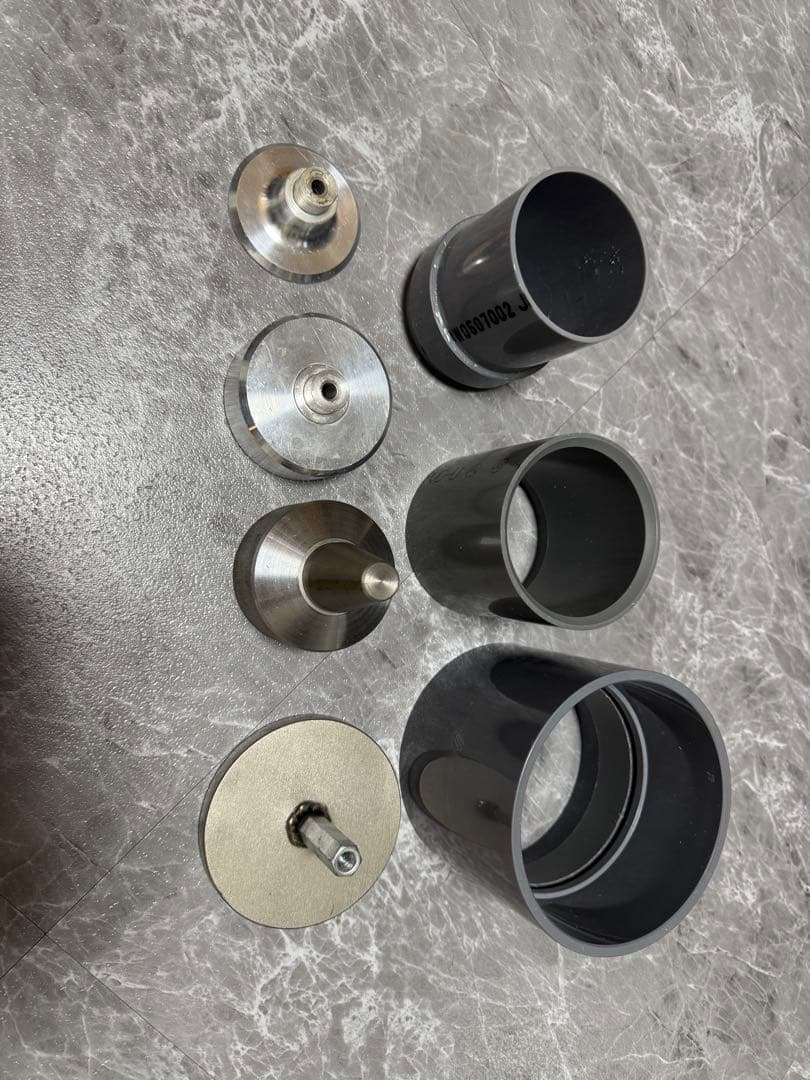 菌糸瓶用　プレス機