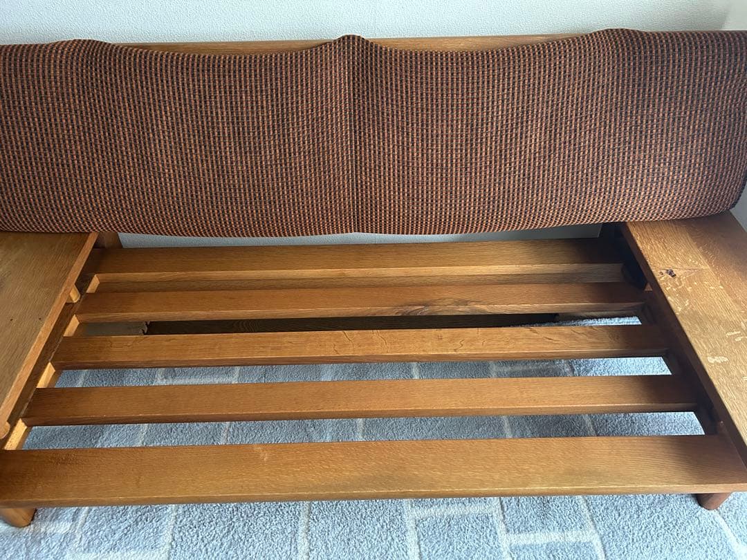 motoyama◾️美品◾️飛騨産業　森のことば◾️オーク無垢材◾️2Pソファ