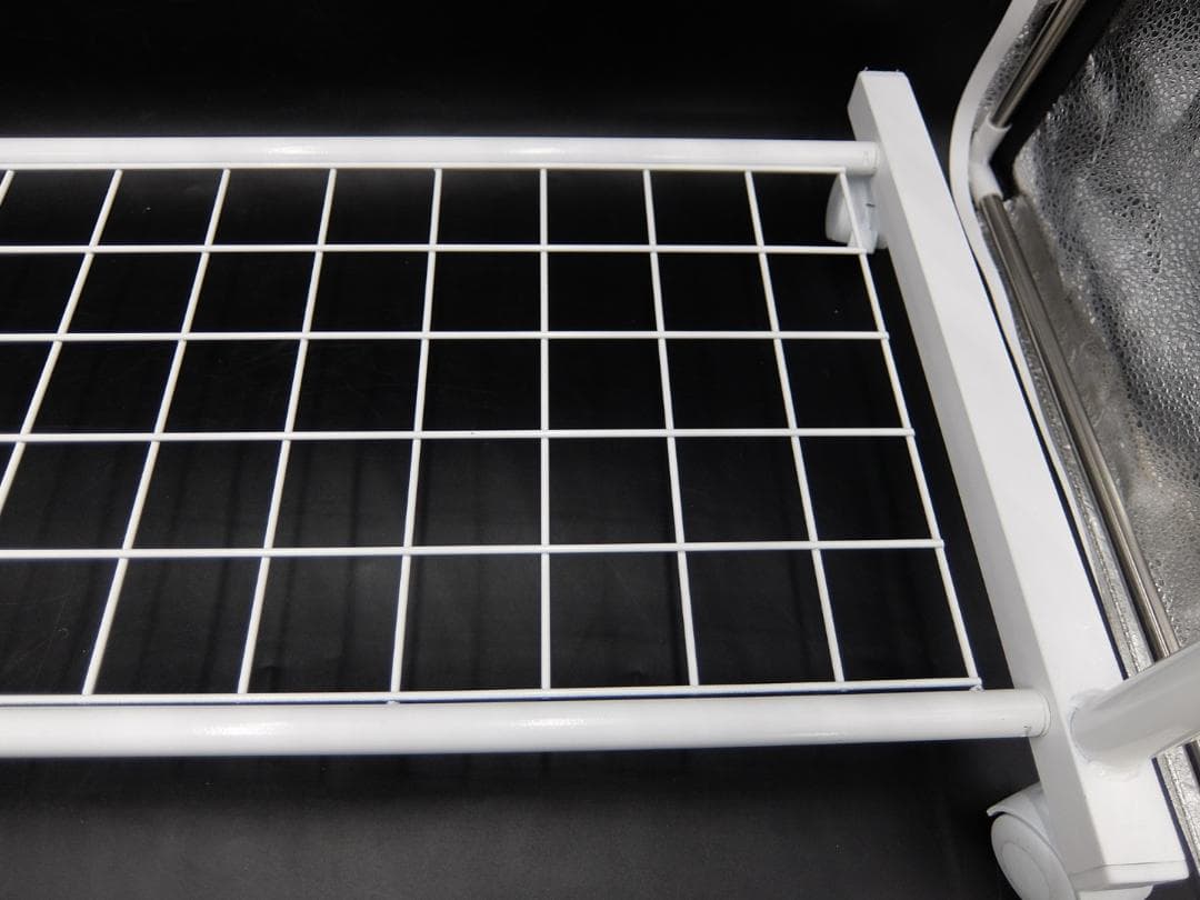 川口工器　スラックスハンガー 20本掛け 棚付き 高さ伸縮