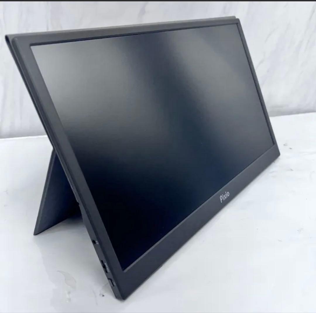 Pixio ポータブルモニター モバイルモニター ブラック　黒15.6インチ