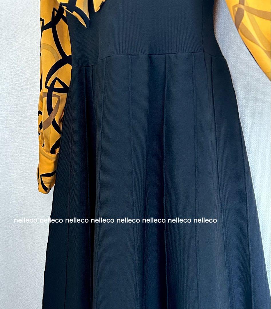 ❤️タグ付き新作　2.6万円　異素材ドッキングワンピース／アナイ　ロートレアモン