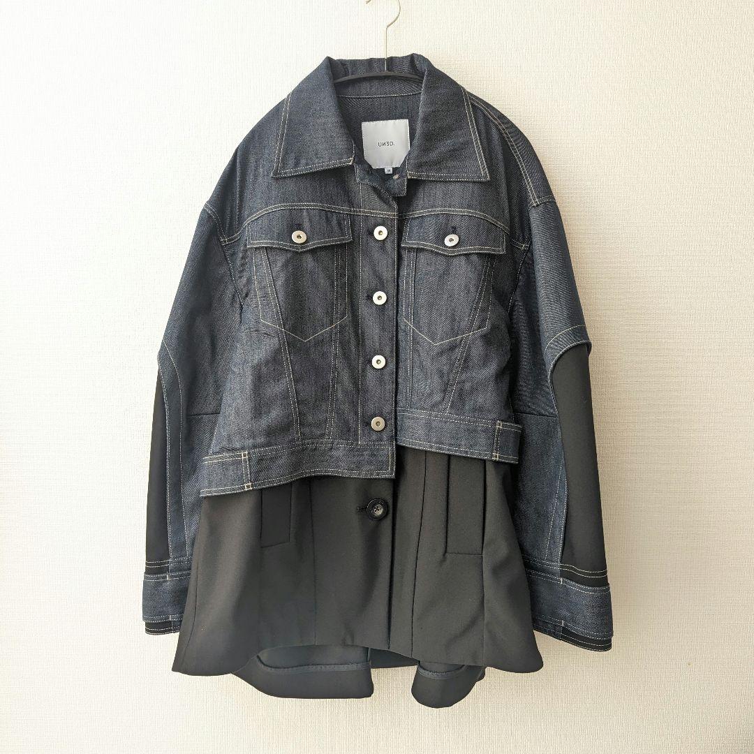 ジャケット・アウター UN3D. DENIM DETAIL DOCKING TENT CT