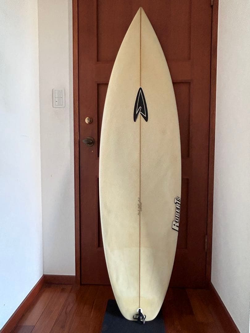 サーフィン・ボディボード ROBERTS SURFBOARD5.8 BLACK PUNT