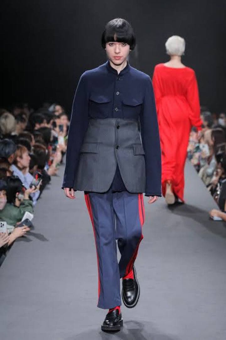 専用 INSCRIRE Wool Gabardine Transfrom Sk