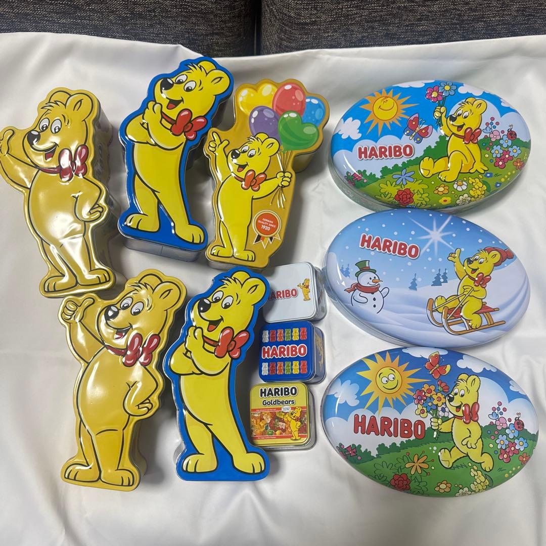 ハリボー　缶まとめ売り