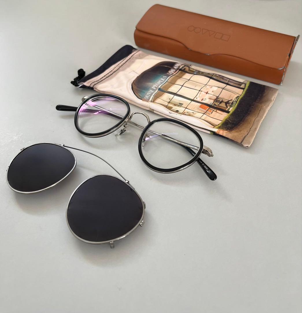 【希少】オリバーピープルズ MP-2 BK 雅 日本製 | クリップオン付き