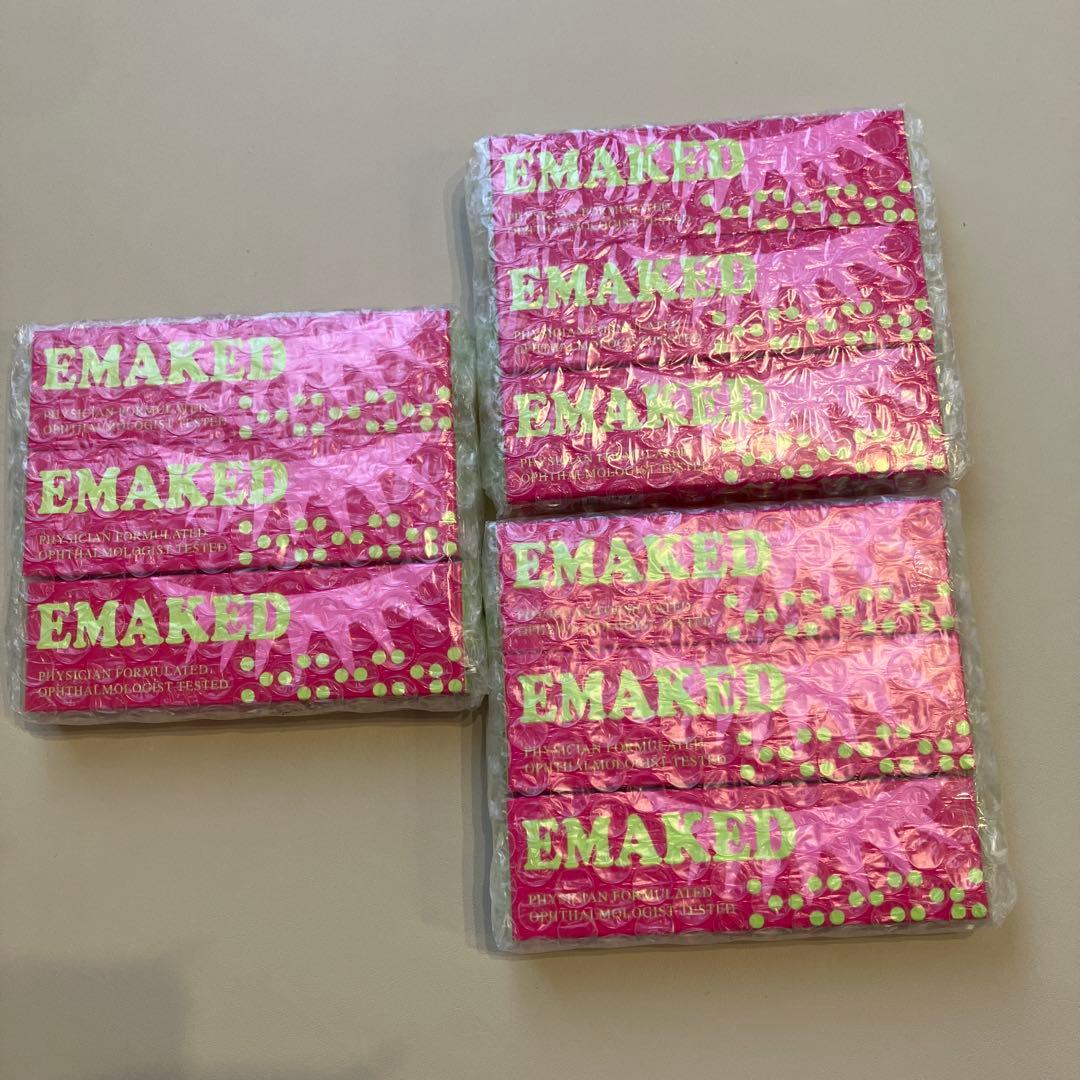 【未開封】EMAKED まつ毛美容液 3本セット×3