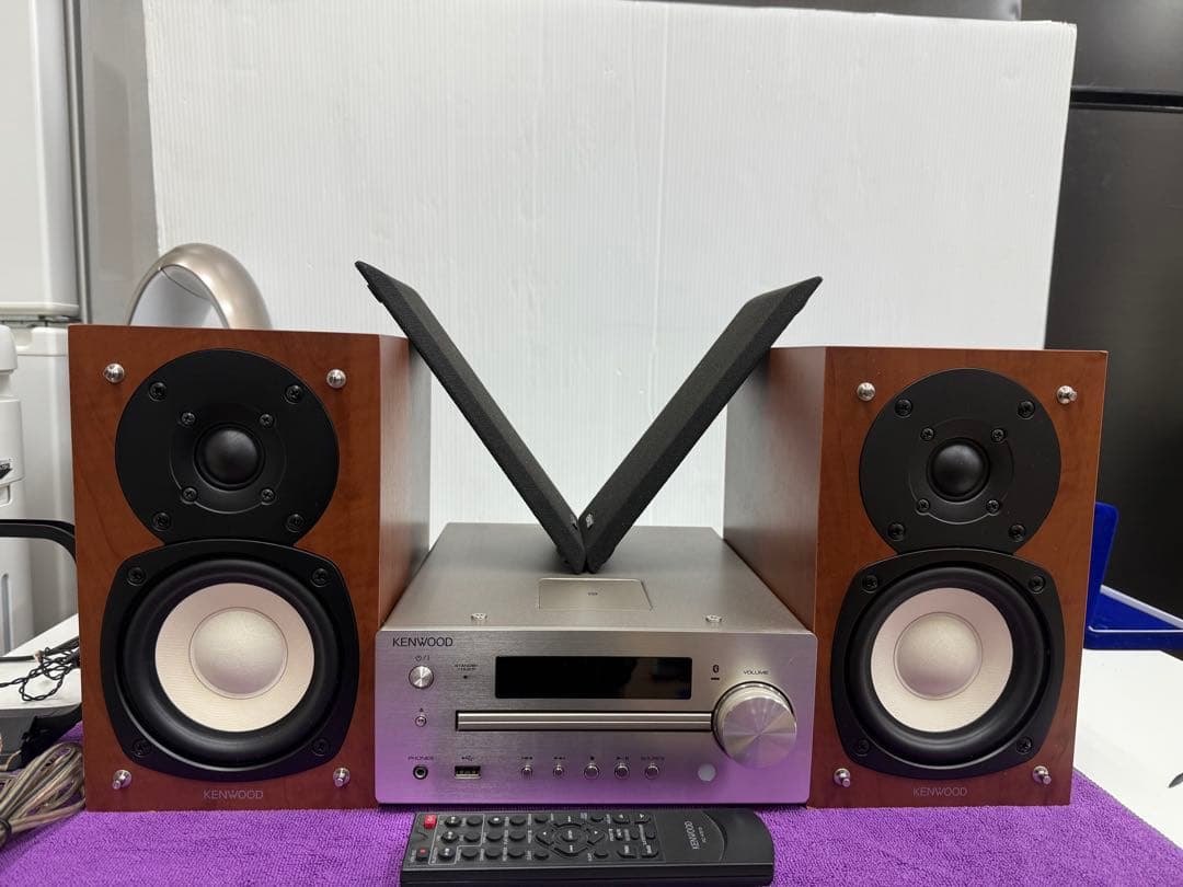 動作良好KENWOOD コンパクトHi-Fiシステム K-5152020年製