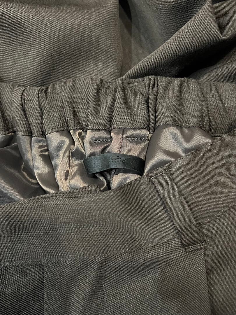 juha エアーツイルワイドパンツ　ブラウン size3