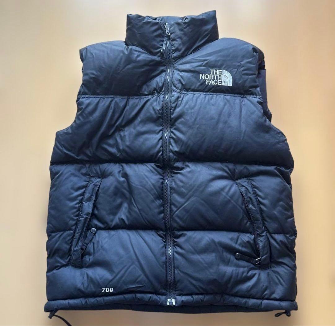 ノースフェイス ヌプシベスト USED 黒 M