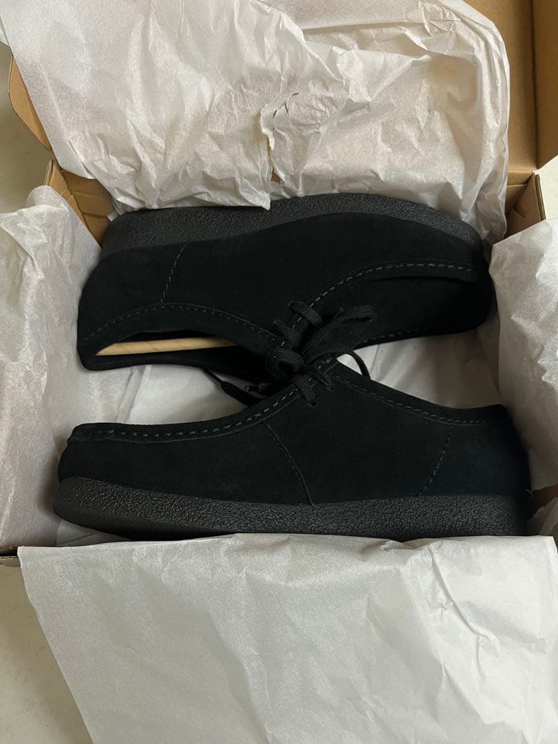 Clarks ワラビー　黒　UK5