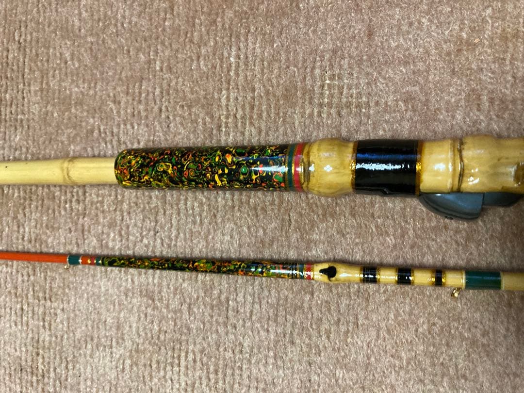 竹竿　自作（落とし込み）2.1