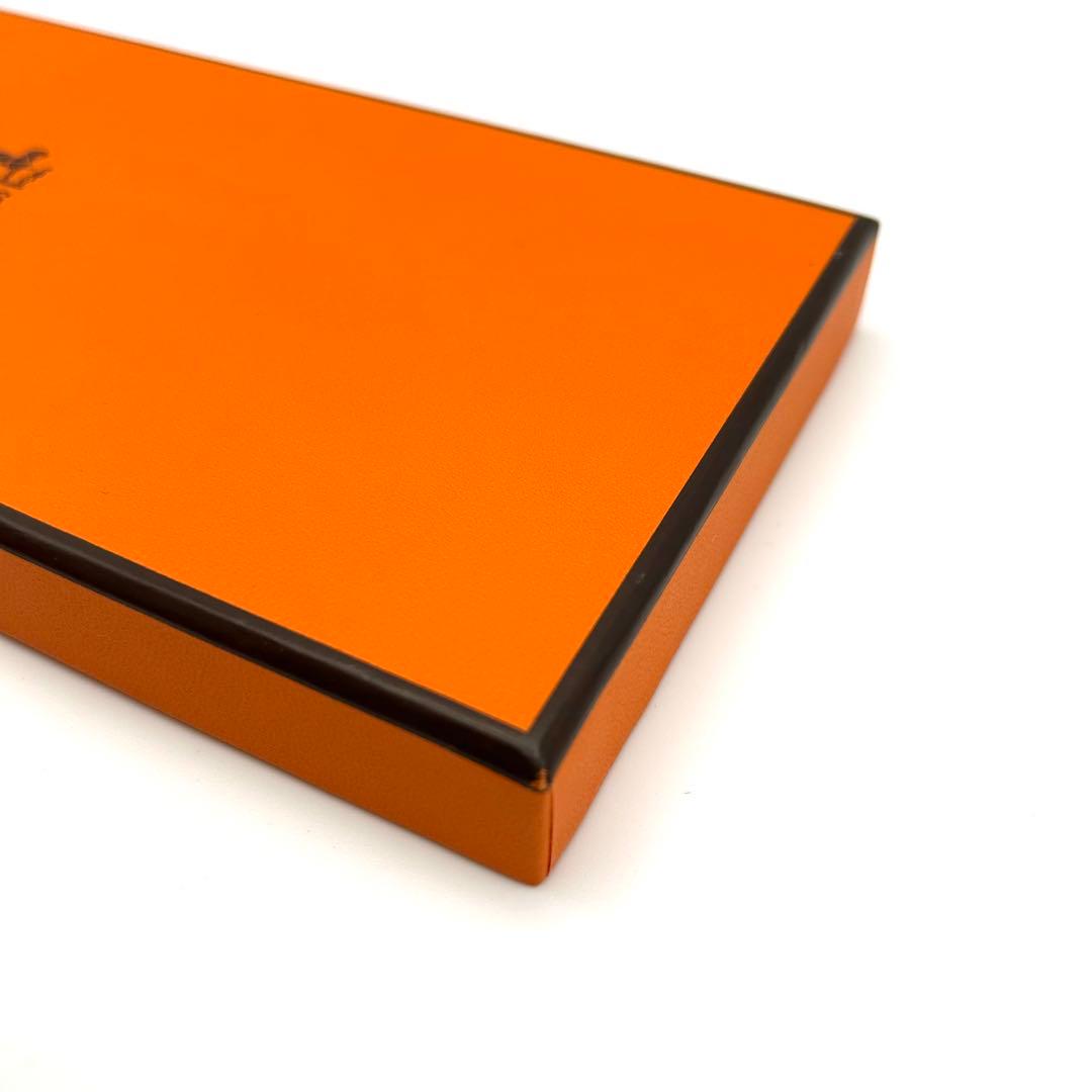 エルメス HERMES ハンカチ ブルー 大判 タグ付き 未使用 箱あり