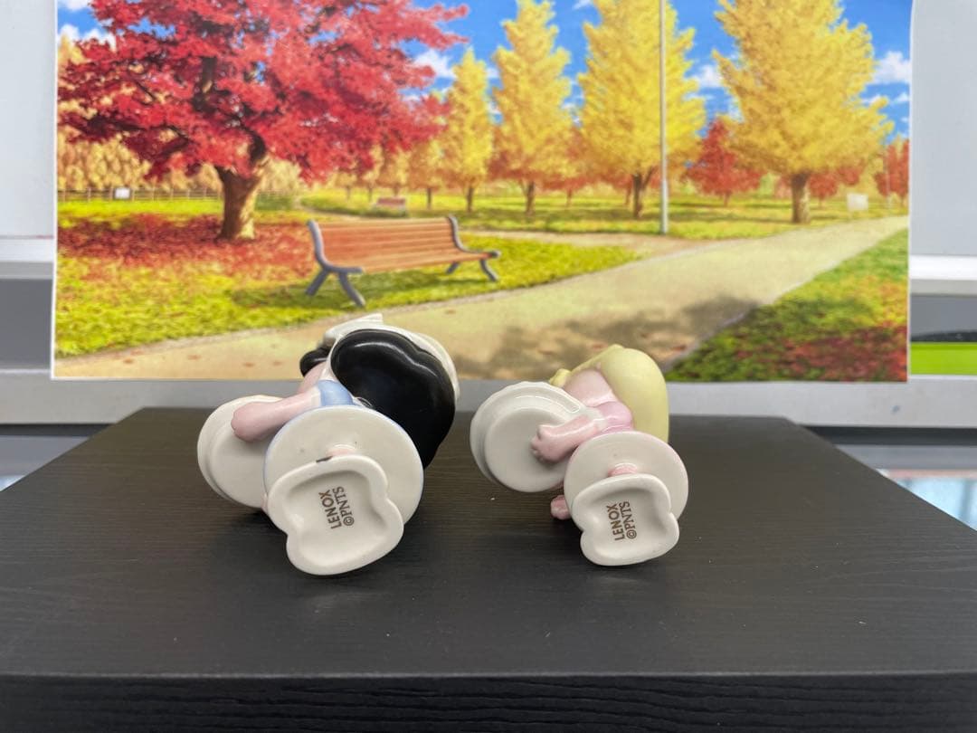 新品 未使用 レノックスピーナッツ感謝祭 置物セッ ト6ピース