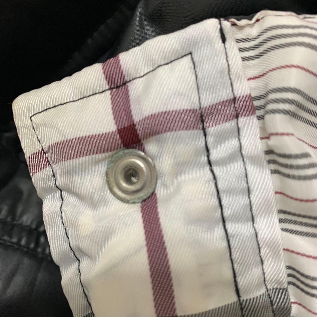 バーバリー　ブラックレーベル　黒　メンズＬ