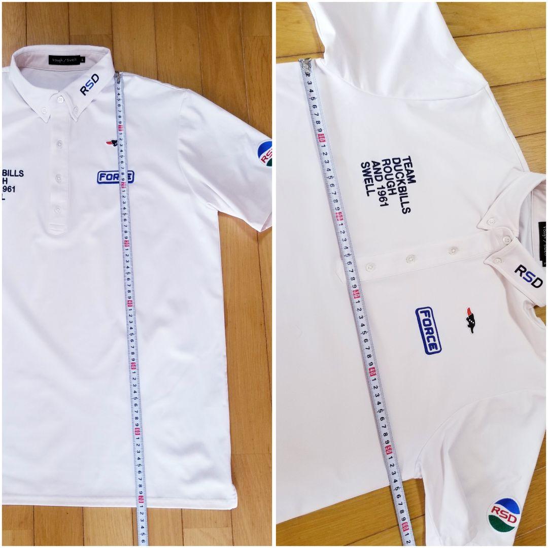 rough&swellラフアンドスウェル半袖ポロシャツ　Lサイズ