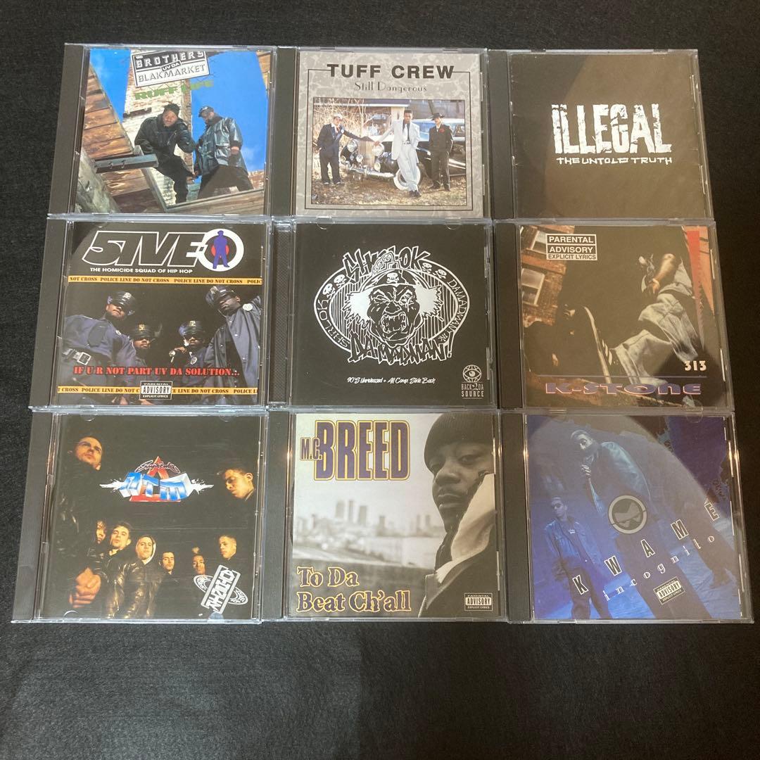 HIPHOP、アングラ、ミドル、G-RAP CD40枚セット