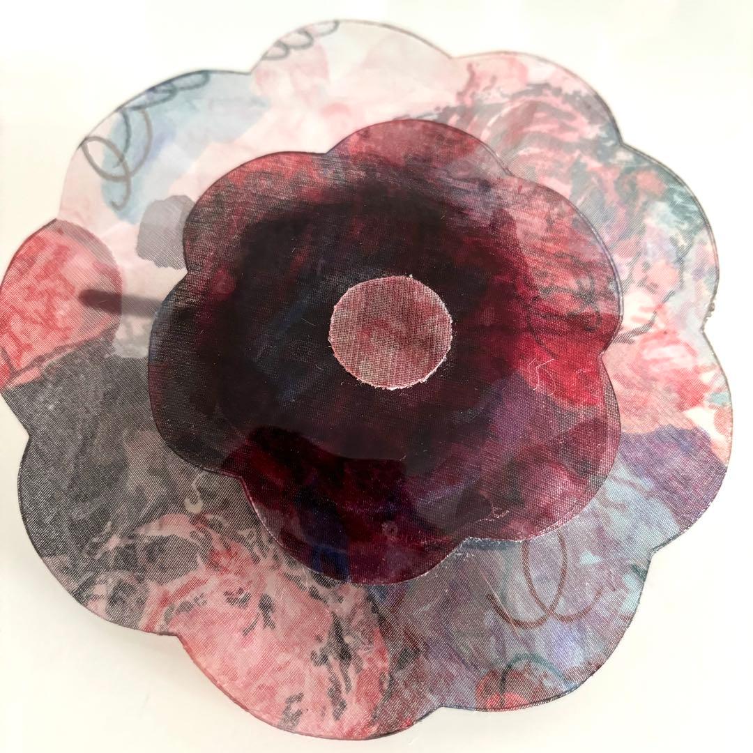 シャネル カメリア ブローチ 花型 ブローチ ココマークヴィンテージ