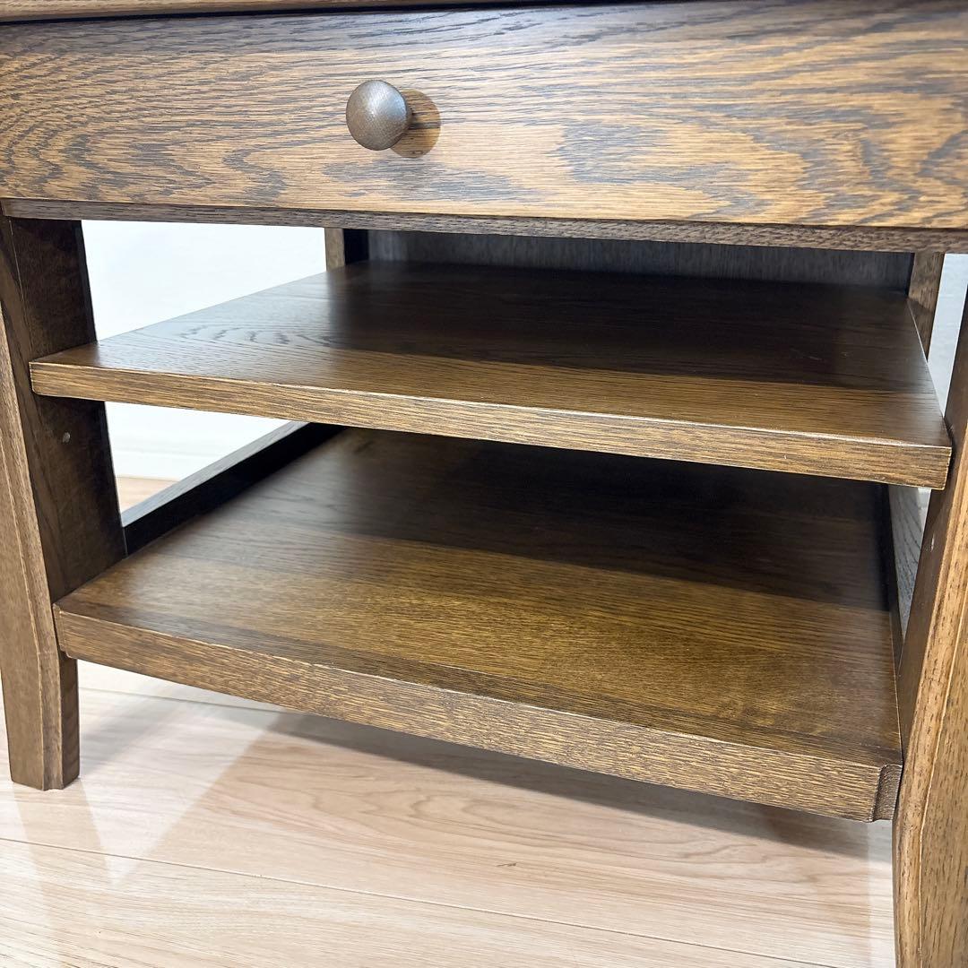 ✨極美品✨ 起立木工 木製ラック サイドテーブル サイドラック 電話台 送料無料