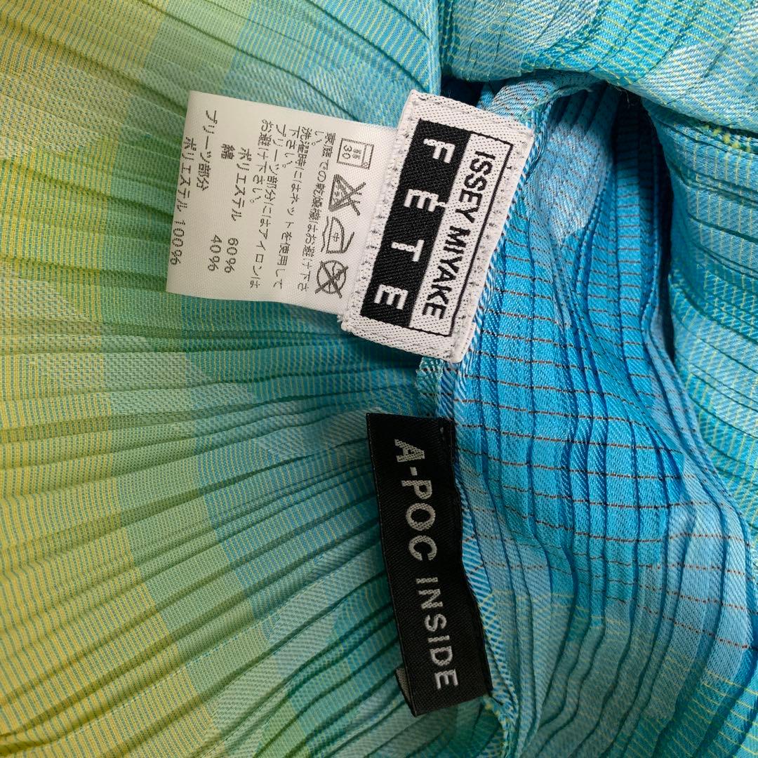 極美品✨イッセイミヤケ FETE A-POC insidミニワンピース