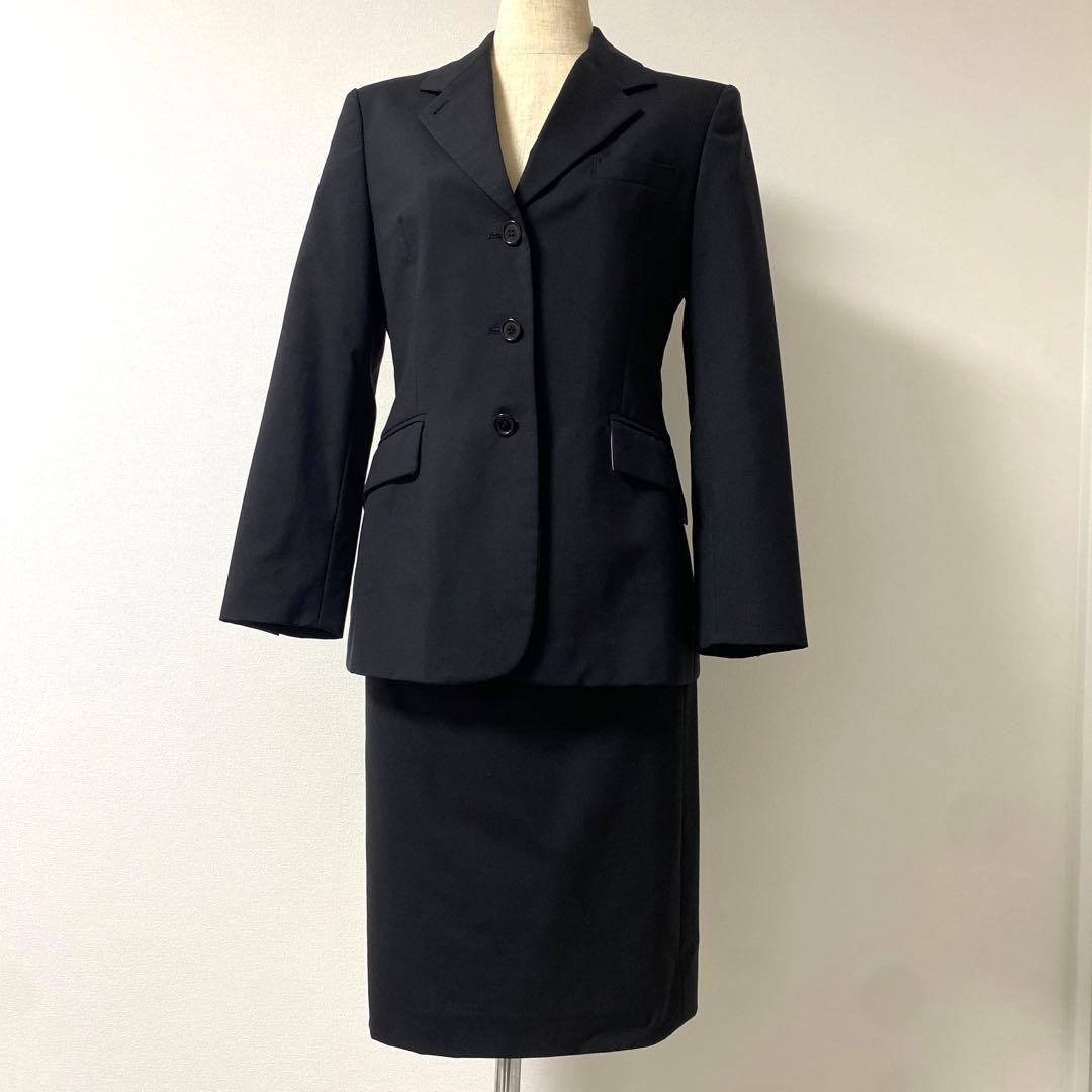 ポールスミスウーマン　スカートスーツ　ブラック　L 40 大きいサイズ