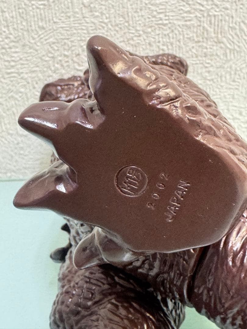 M1号　GMKゴジラ　未塗装焦茶色　ゴジラビデオファンクラブ限定