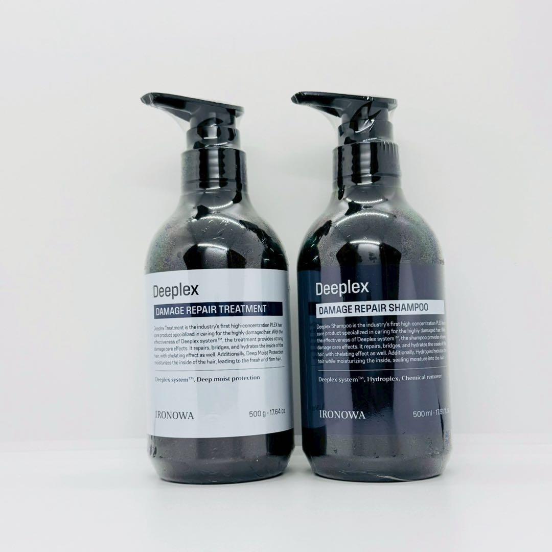 イロノワ ディープレックス【シャンプー500mL＋トリートメント500g】正規品