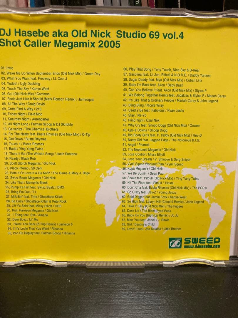 【10枚セット】 DJ HASEBE aka Old Nick /MIX CD