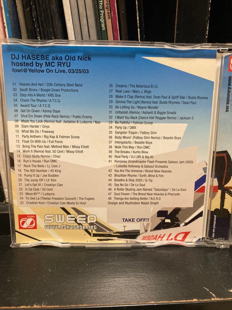 【10枚セット】 DJ HASEBE aka Old Nick /MIX CD