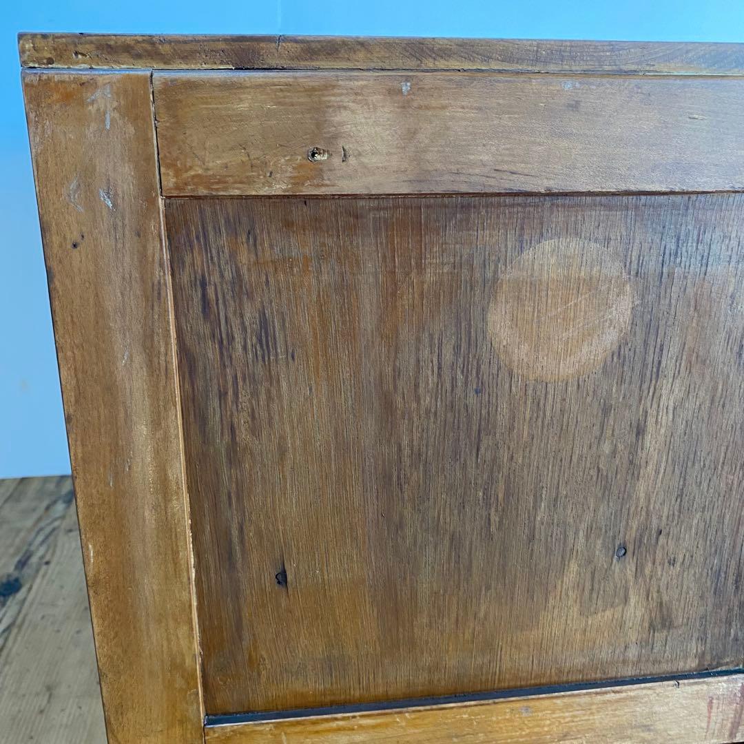 アンティーク オープンラック チェスト 本棚 食器棚 昭和レトロ z856