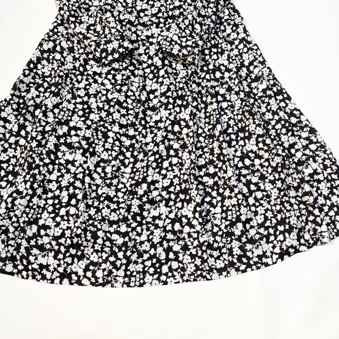 近年モデル♡マッキントッシュロンドン 花柄ロングワンピース フレア 長袖 38