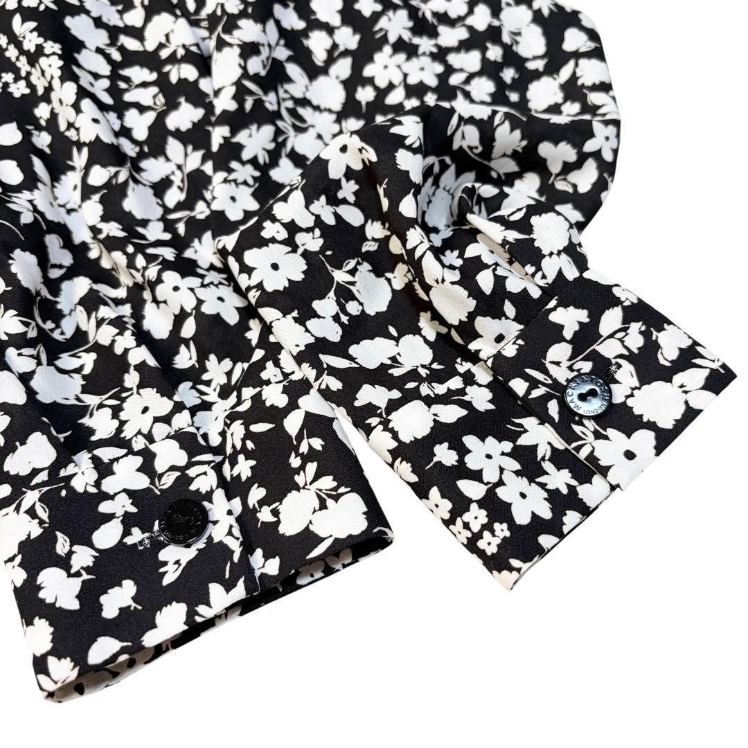 近年モデル♡マッキントッシュロンドン 花柄ロングワンピース フレア 長袖 38