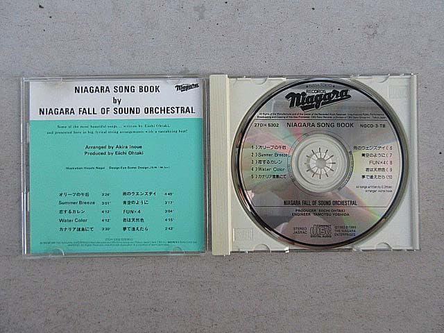 大滝詠一直筆サイン入りCD　NIAGARA SONG BOOK　27DH5302