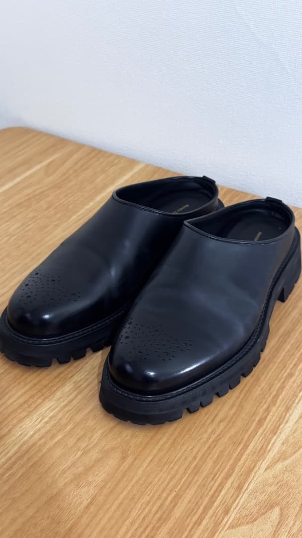 靴 Hender Scheme Commando Mule Size4