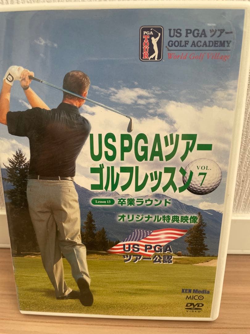 USPGAツアーゴルフレッスンDVD全７巻セット