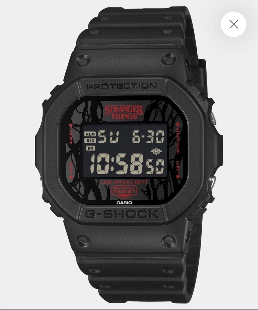 G-SHOCK / DW-5600STT-1JR ストレンジャーシングス　新品