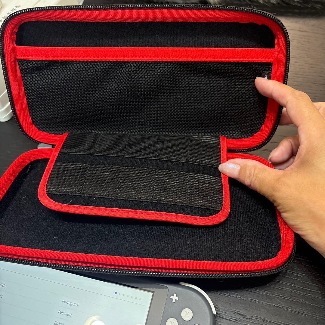 専用　Nintendo Switch Lite グレー　ケース付き