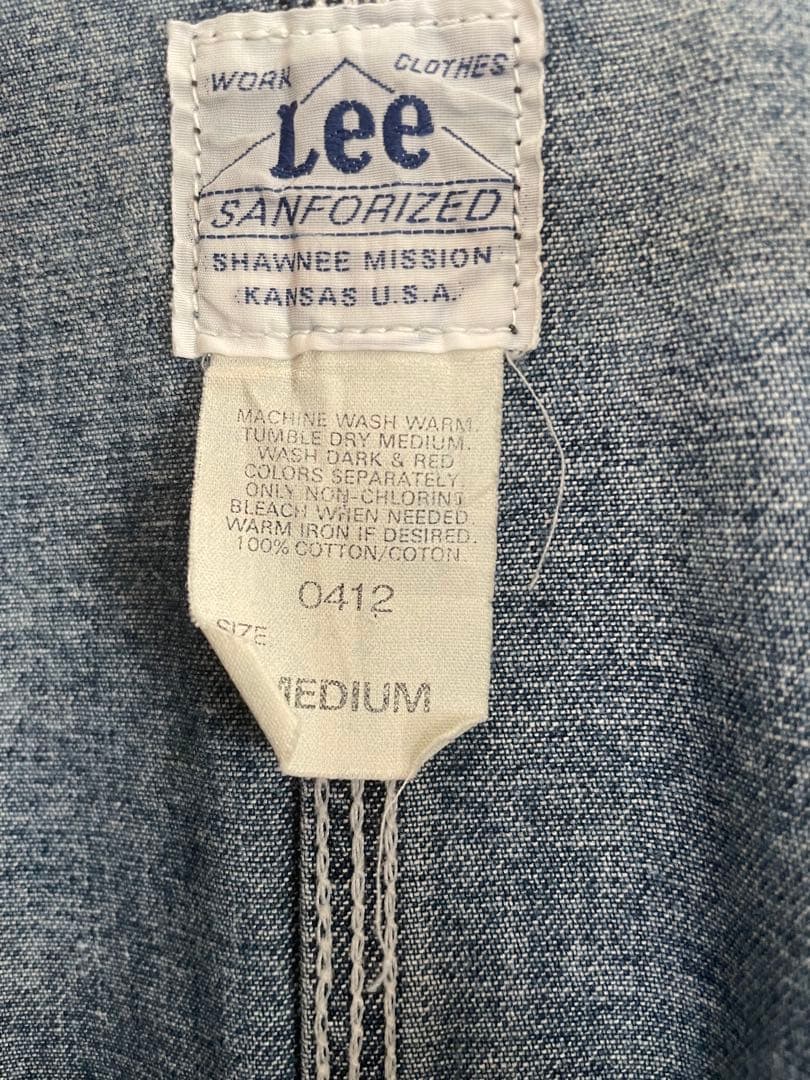 た*き様 Lee デニムカバーオール　古着　ハウスタグ　0412 90s