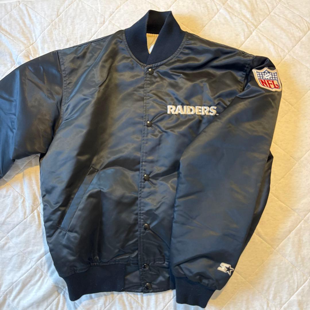 90s STARTER レイダース　 NFL Starter スタジャン