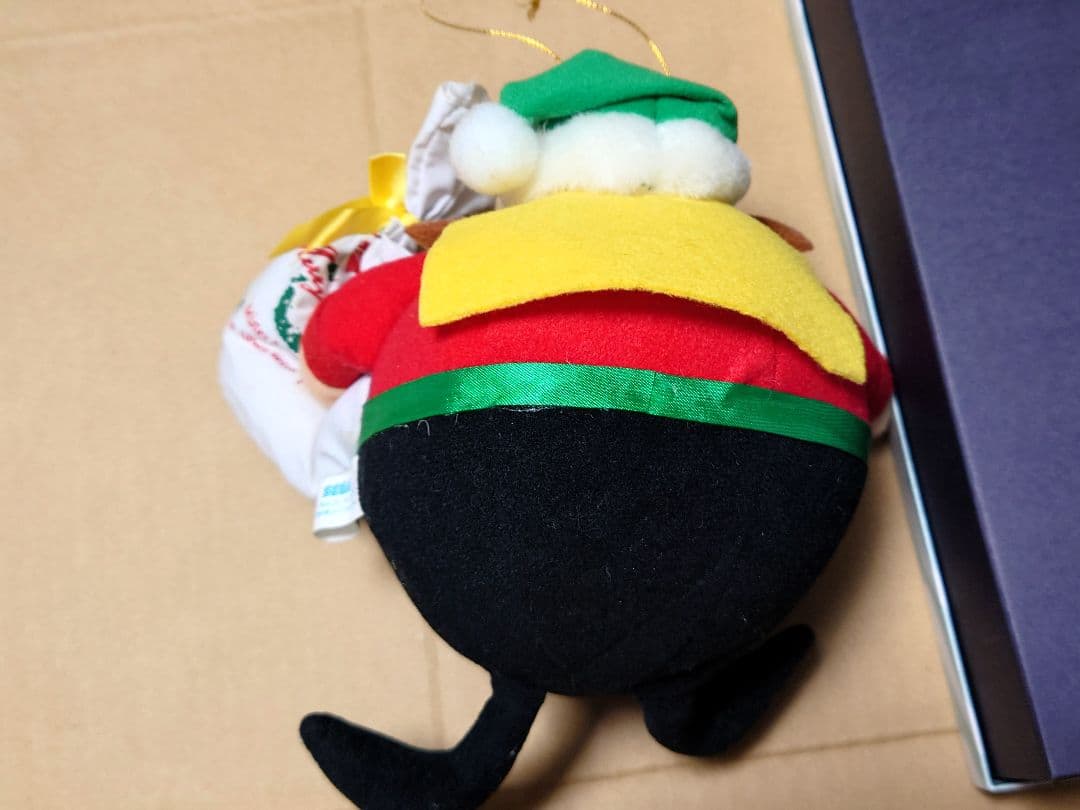 レトロ　ソニック　Dr.エッグマン　クリスマス　サンタ　ぬいぐるみ　1994年