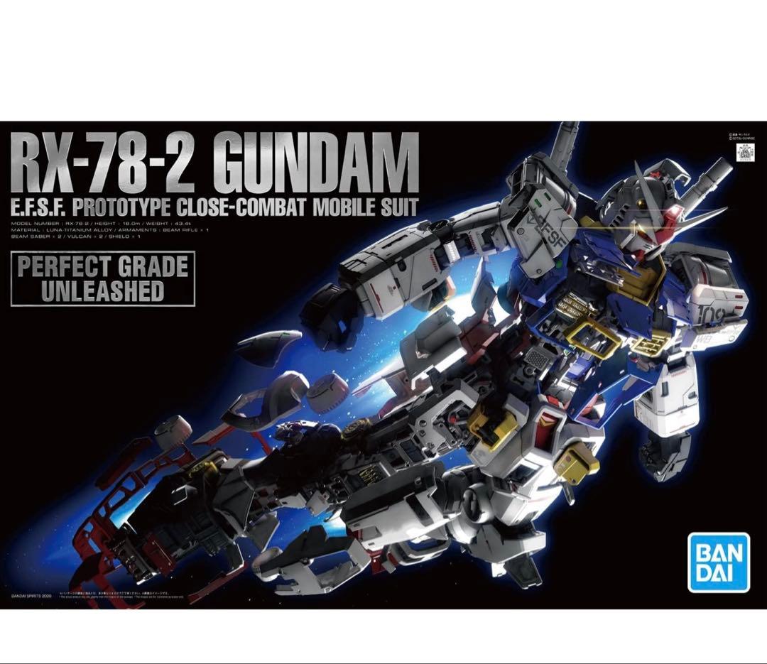 PG UNLEASHED 1/60 RX-78-2 ガンダム プラモデ