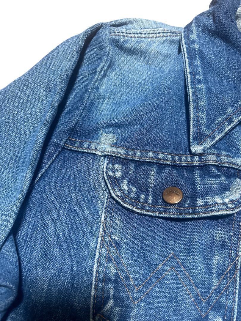 70s Wrangler 124mj 126mj デニムジャケット 三角黒タグ