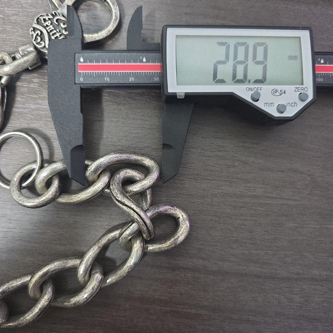 ゼニス Zenith シルバー925 ウォレットチェーン 90's クロムハーツ