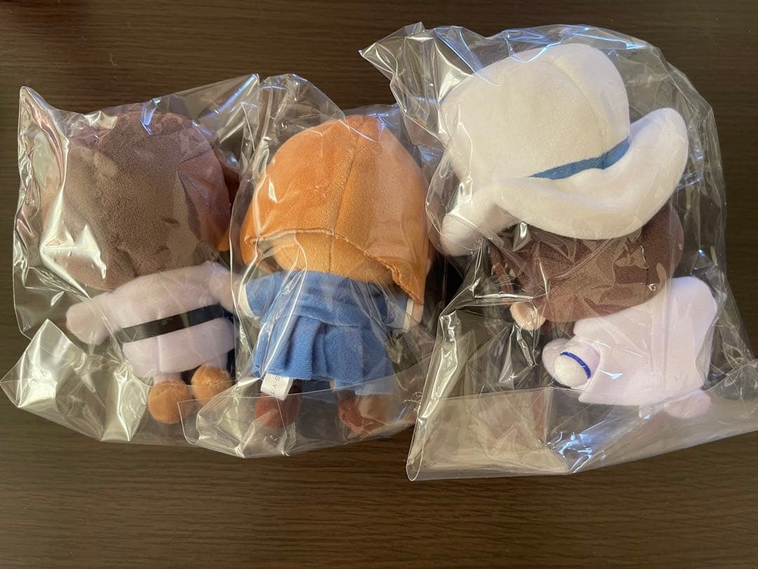 名探偵 コナン 紺青の拳 怪盗キッド&京極真&鈴木園子おすわりぬいぐるみセット