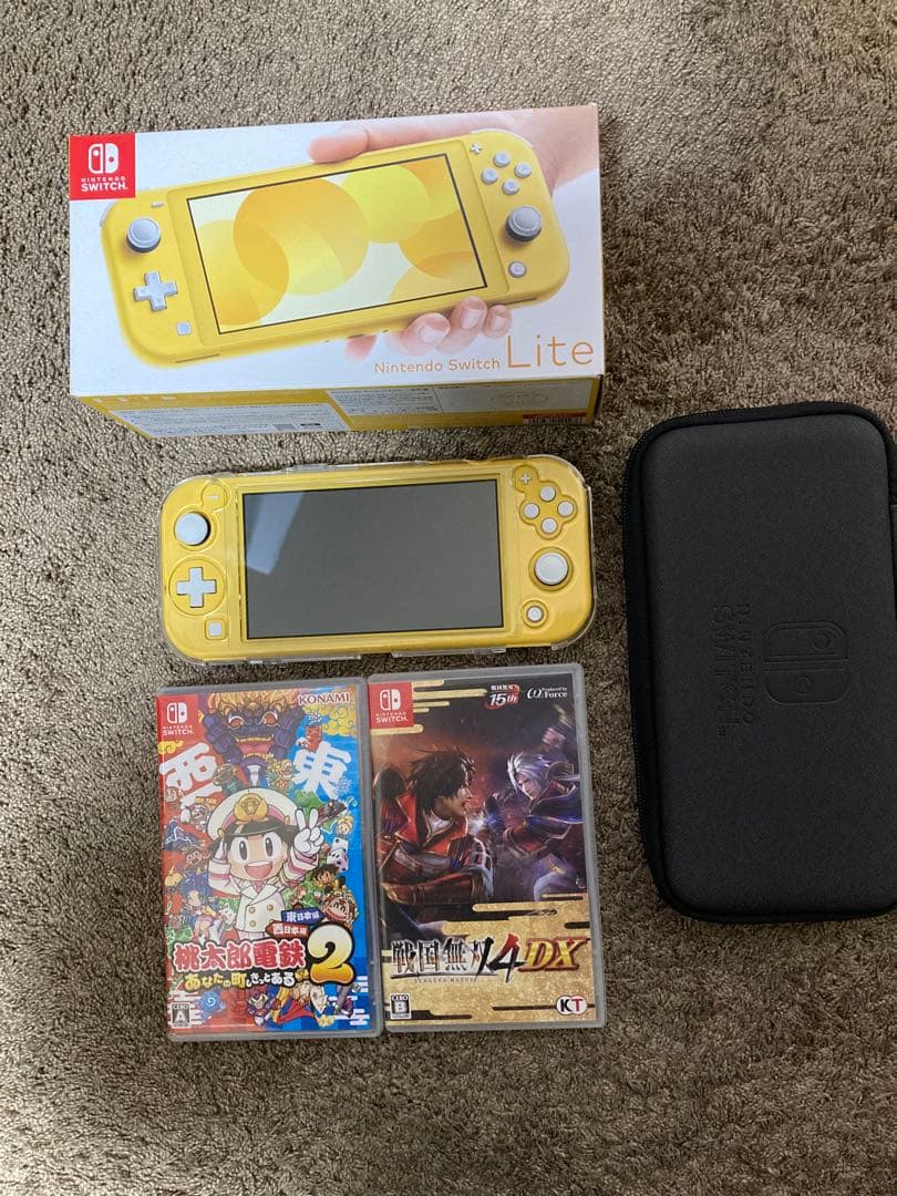 Nintendo Switch Lite イエロー 本体+ソフト2本