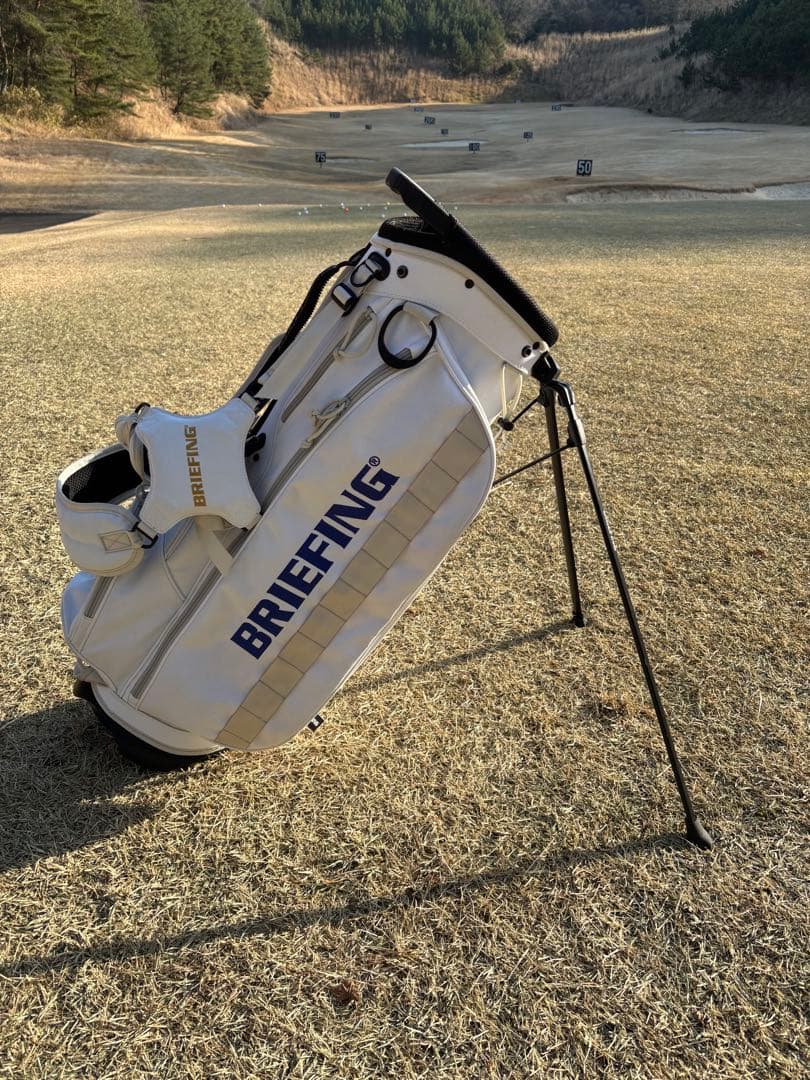 【希少品】ブリーフィング　キャディバッグCRー4 札幌ステラプレイス店記念モデル