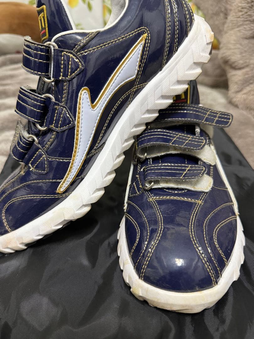 ZETT トレーニングシューズ ネイビー