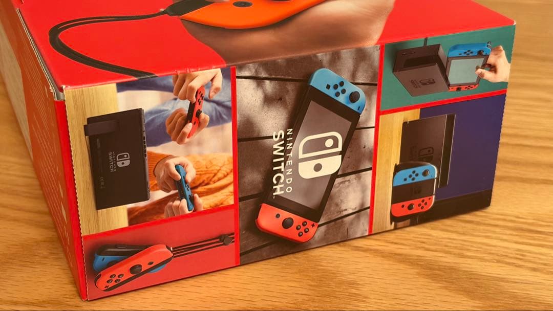 【美品】Nintendo Switch 本体 青/赤 Joy-Con付き