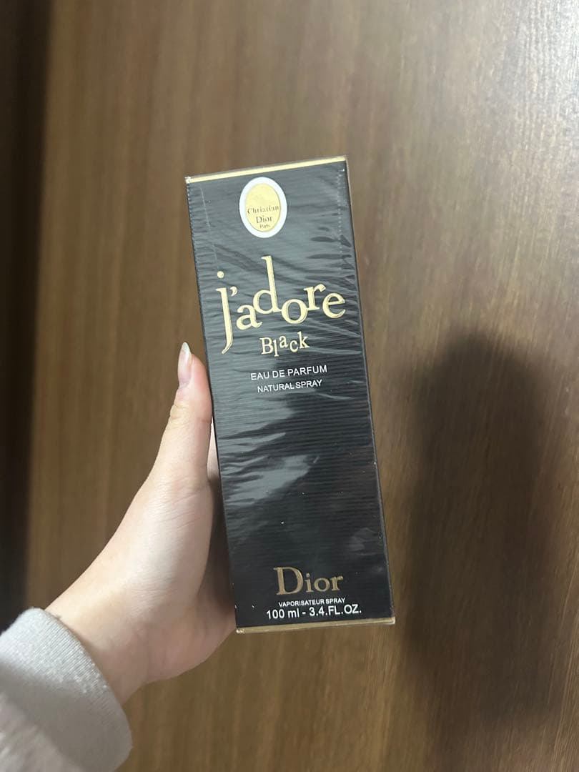 未開封袋付きDior jadore Black 100ml EDP
