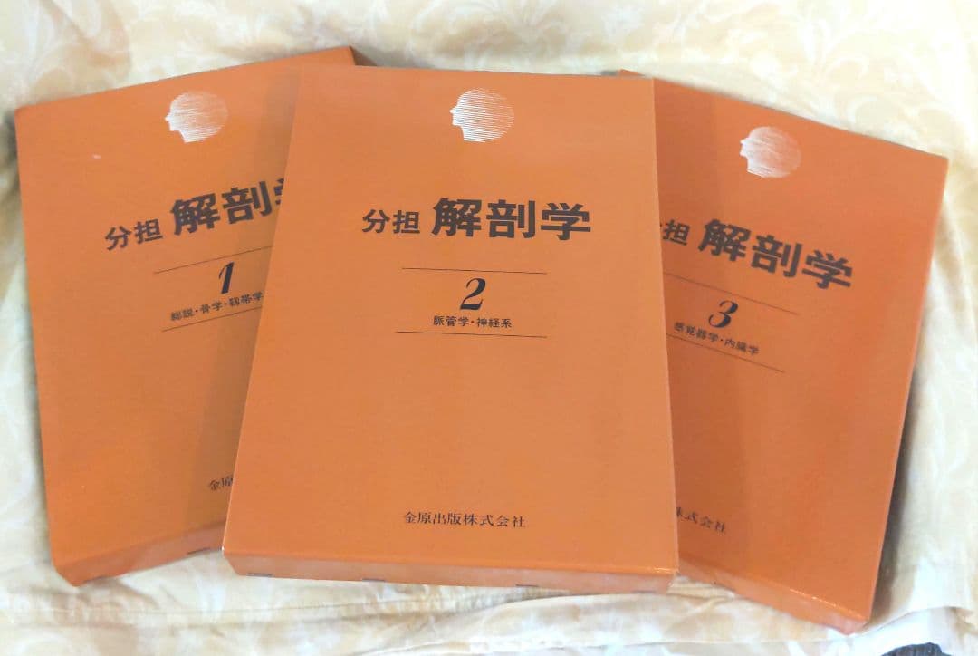 お値下げ！分担　解剖学123　３冊セット　医学本　専門書